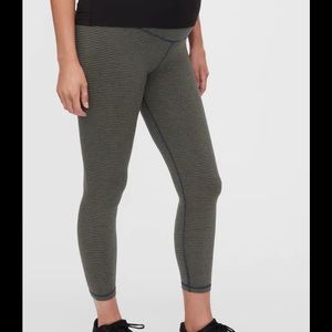 NEW Maternity GapFit Full Panel Propel 7/8 Leggings
